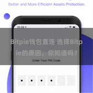 Bitpie钱包直连 选择Bitpie的原因，你知道吗？