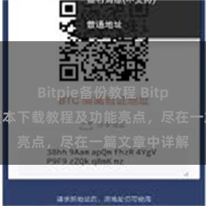 Bitpie备份教程 Bitpie钱包最新版本下载教程及功能亮点，尽在一篇文章中详解