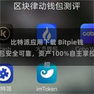 比特派应用下载 Bitpie钱包安全可靠，资产100%自主掌控