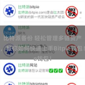 比特派备份 轻松管理多链资产，教你如何快速上手Bitpie钱包！