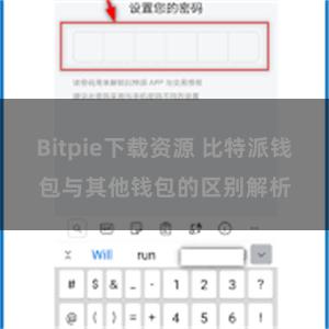 Bitpie下载资源 比特派钱包与其他钱包的区别解析