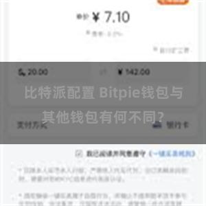 比特派配置 Bitpie钱包与其他钱包有何不同？