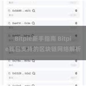 Bitpie新手指南 Bitpie钱包支持的区块链网络解析