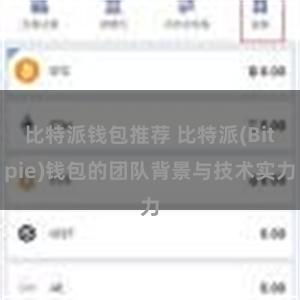 比特派钱包推荐 比特派(Bitpie)钱包的团队背景与技术实力