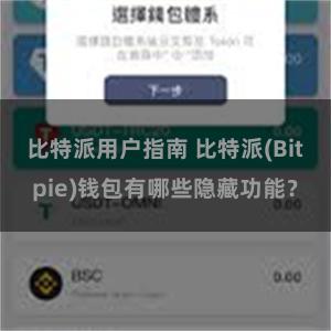 比特派用户指南 比特派(Bitpie)钱包有哪些隐藏功能？