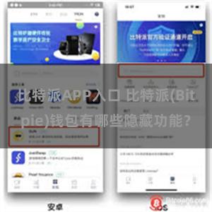 比特派APP入口 比特派(Bitpie)钱包有哪些隐藏功能？