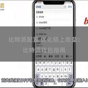 比特派配置 优化链上收益：比特派钱包指南
