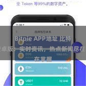 Bitpie APP地址 比特派安卓版：实时资讯，热点新闻尽在掌握