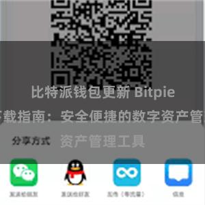比特派钱包更新 Bitpie钱包下载指南：安全便捷的数字资产管理工具