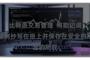 比特派交易管理  将助记词按法例抄写在纸上并保存在安全的所在